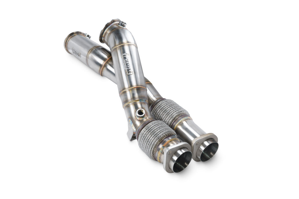 Downpipes Scorpion + décata BMW X3 M / X4 M Pre LCI SBMC090