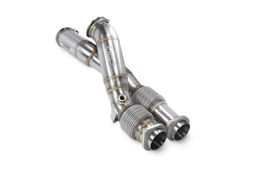 Downpipes Scorpion + décata BMW X3 M / X4 M Pre LCI SBMC090