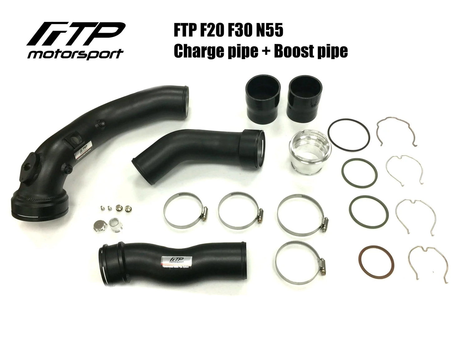 Boost Pipe Charge Pipe FTP Motorsport BMW N55 M135i M235i M2 335i 435i F2x F3x F87 FTP - CPS - N55 - 004 - Performengine