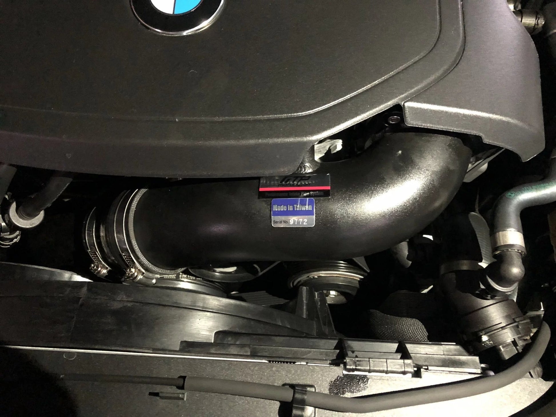 Charge Pipe d'admission FTP Motorsport pour BMW Moteur B58 (Serie F) - Performengine