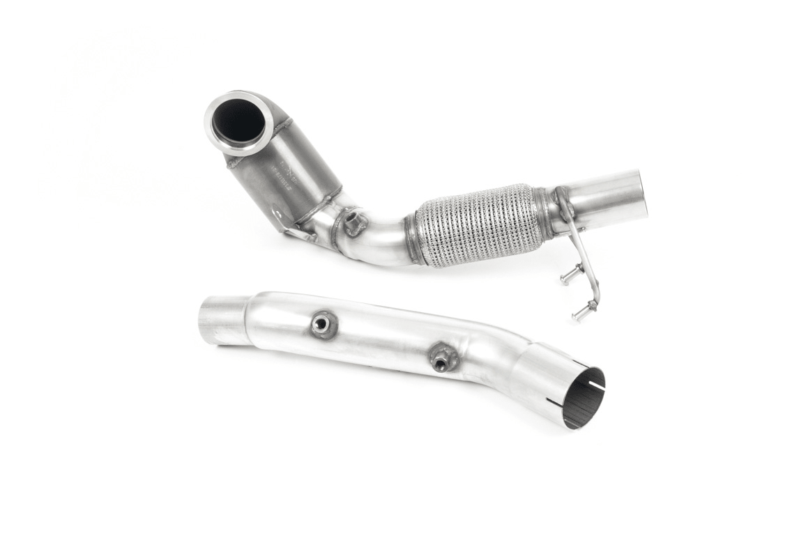 Downpipe descente de turbo + Catalyseur 200 Cellules Bypass FAP OPF Milltek Golf 7.5 GTI SSXVW542 - Performengine