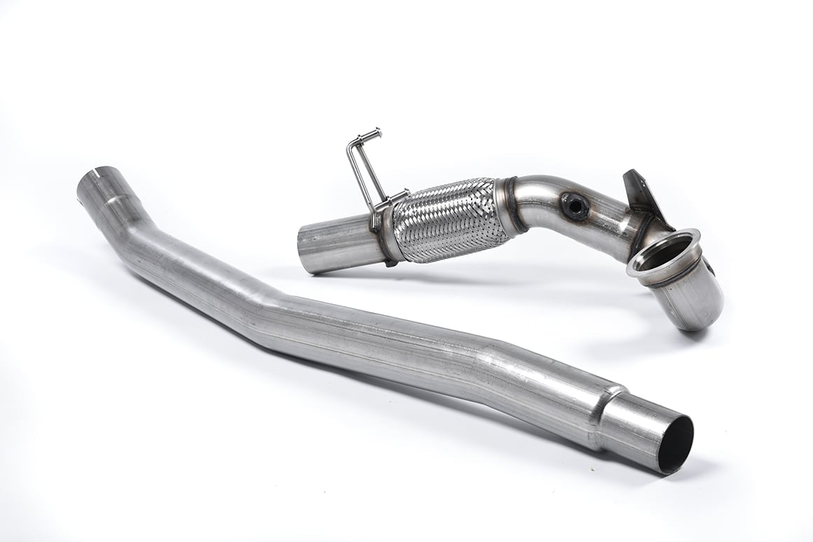 Downpipe descente de turbo + décata Milltek Golf 7R SSXVW348 - Performengine