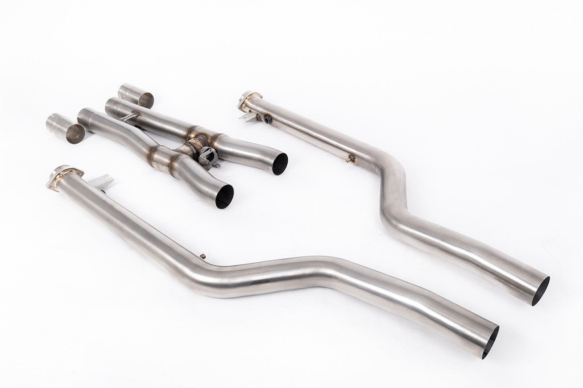 Tube Central H - Pipe & Suppression OPF/GPF Milltek BMW M5 & M5 Competition F90 LCI SSXBM1226 - Performengine