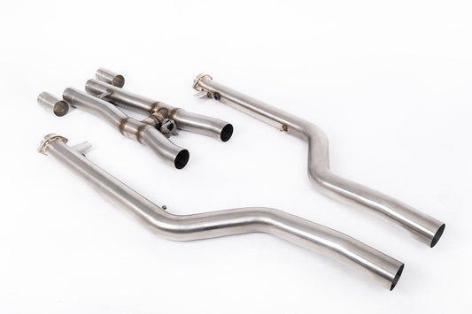 Tube Central H - Pipe & Suppression OPF/GPF Milltek BMW M5 & M5 Competition F90 LCI SSXBM1226 - Performengine